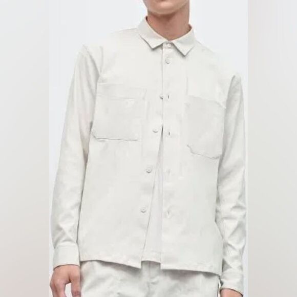 lululemon athletica Other - Lululemon Men's Twill Utility Jacket Beige Size 2XL